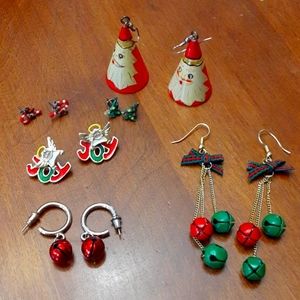 Holiday Earrings set of 6
